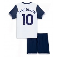 Camiseta Tottenham Hotspur James Maddison #10 Primera Equipación para niños 2024-25 manga corta (+ pantalones cortos)